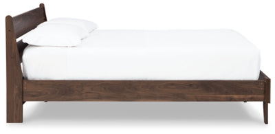 Ashley Calverson Mocha Full Panel Platform Bed