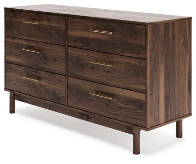Ashley Calverson Mocha 6 Drawer Dresser