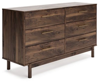 Ashley Calverson Mocha 6 Drawer Dresser