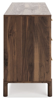 Ashley Calverson Mocha 6 Drawer Dresser