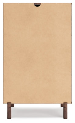 Ashley Calverson Mocha 5 Drawer Chest