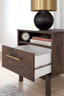 Ashley Calverson Mocha Nightstand