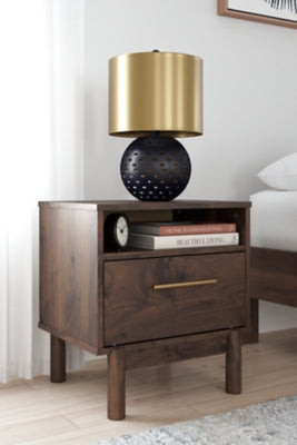 Ashley Calverson Mocha Nightstand