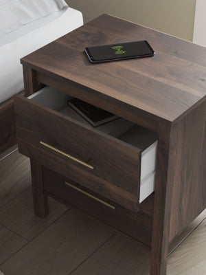 Ashley Calverson Mocha Nightstand