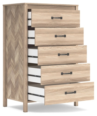 Ashley Battelle Tan Chest of Drawers