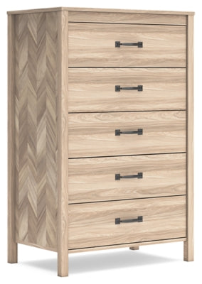Ashley Battelle Tan Chest of Drawers