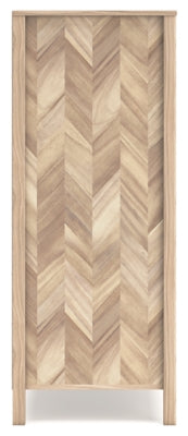 Ashley Battelle Tan Chest of Drawers