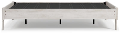 Ashley Shawburn Whitewash Full Platform Bed
