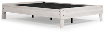 Ashley Shawburn Whitewash Full Platform Bed