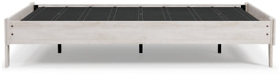 Ashley Shawburn Whitewash Queen Platform Bed
