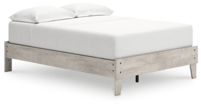 Ashley Shawburn Gray Full Platform Bed