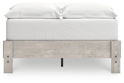 Ashley Shawburn Gray Full Platform Bed