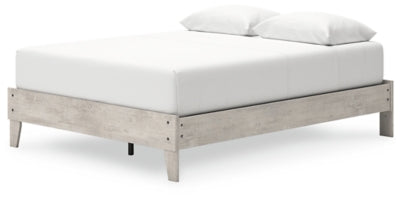Ashley Shawburn Gray Queen Platform Bed