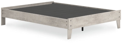 Ashley Shawburn Gray Queen Platform Bed