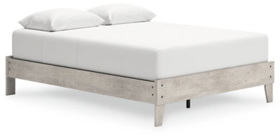 Ashley Shawburn Gray Queen Platform Bed