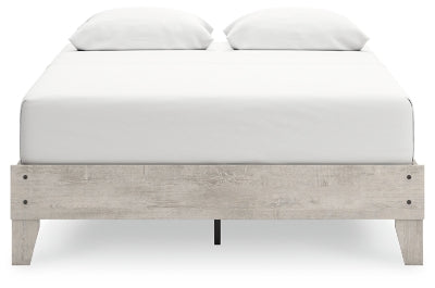 Ashley Shawburn Gray Queen Platform Bed