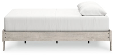 Ashley Shawburn Gray Queen Platform Bed