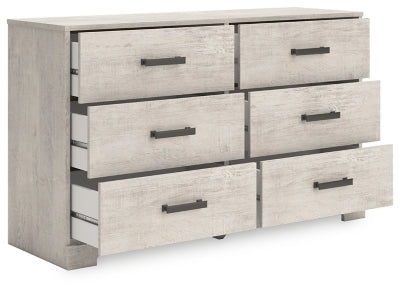 Ashley Shawburn Gray Dresser