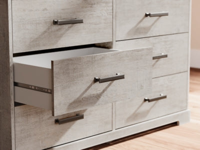 Ashley Shawburn Gray Dresser
