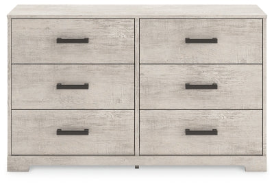 Ashley Shawburn Gray Dresser