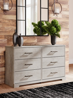 Ashley Shawburn Gray Dresser