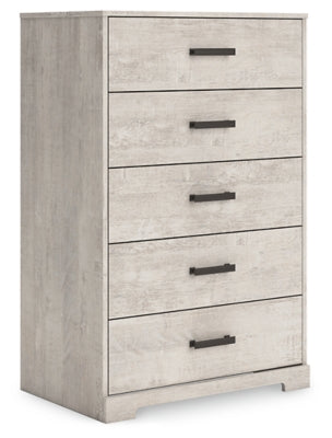 Ashley Shawburn Gray Chest of Drawers
