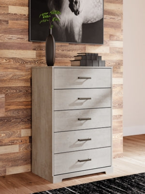 Ashley Shawburn Gray Chest of Drawers