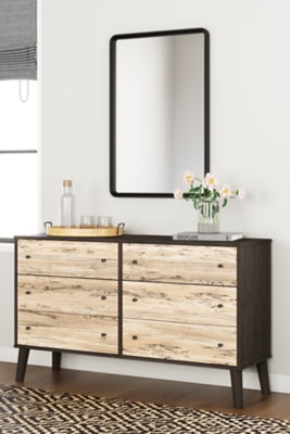 Ashley Piperton Two-tone Brown Black 59" W Dresser