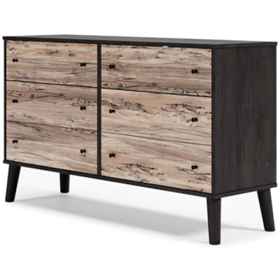 Ashley Piperton Two-tone Brown Black 59" W Dresser