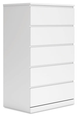 Ashley Onita White Chest of Drawers