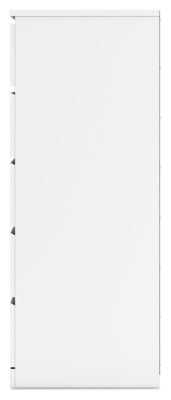 Ashley Onita White Chest of Drawers