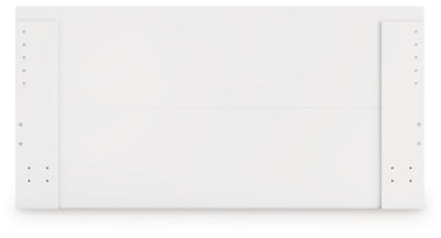 Ashley Onita White King Panel Platform Bed with Storage