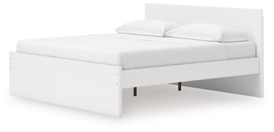 Ashley Onita White King Panel Platform Bed