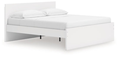Ashley Onita White King Panel Platform Bed