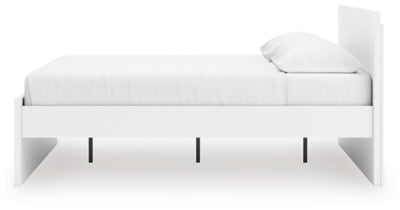 Ashley Onita White King Panel Platform Bed