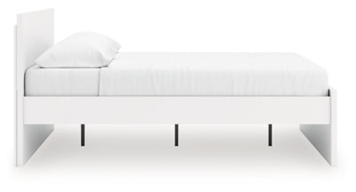 Ashley Onita White King Panel Platform Bed