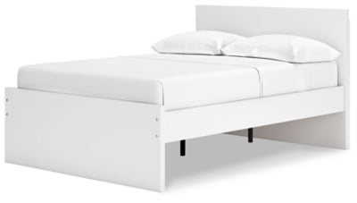 Ashley Onita White Full Panel Platform Bed