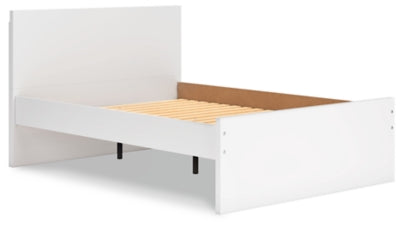Ashley Onita White Full Panel Platform Bed