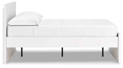 Ashley Onita White Full Panel Platform Bed