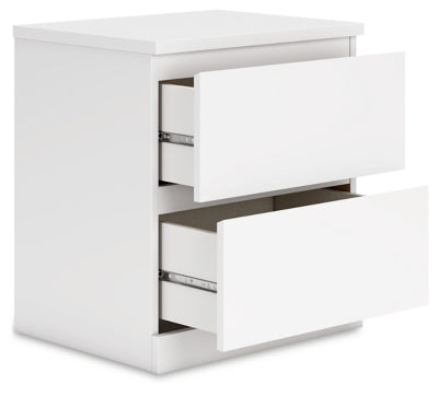Ashley Onita White Nightstand