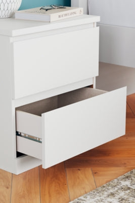 Ashley Onita White Nightstand
