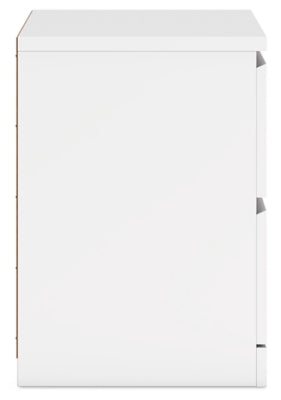 Ashley Onita White Nightstand