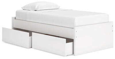 Ashley Onita White Twin Platform Bed