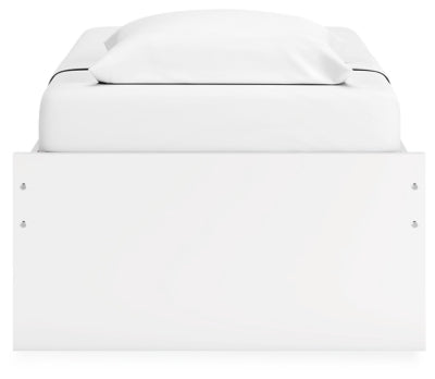 Ashley Onita White Twin Platform Bed