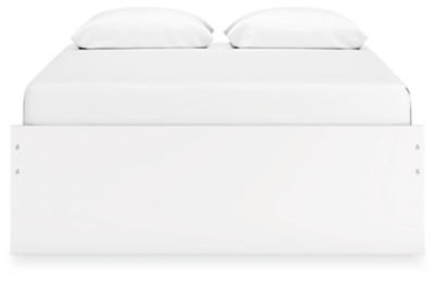 Ashley Onita White Queen Platform Bed
