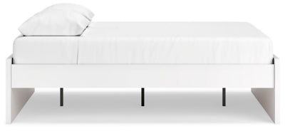 Ashley Onita White Queen Platform Bed