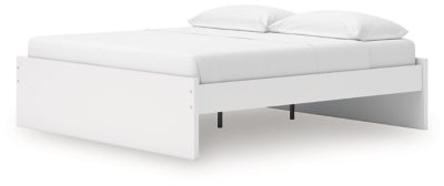 Ashley Onita White King Platform Bed