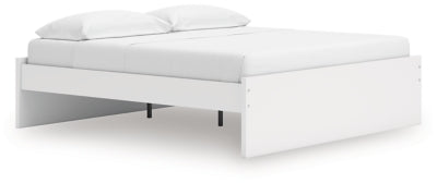 Ashley Onita White King Platform Bed