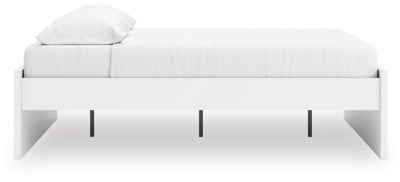 Ashley Onita White King Platform Bed