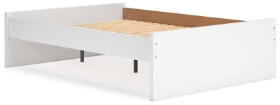 Ashley Onita White Full Platform Bed